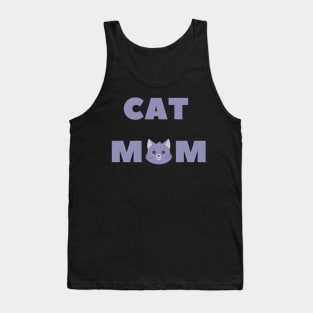 Cat Mom Cat Lovers Tank Top